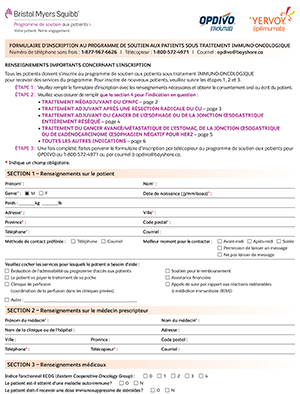 ACCESS TO HOPE Program Enrolment Form